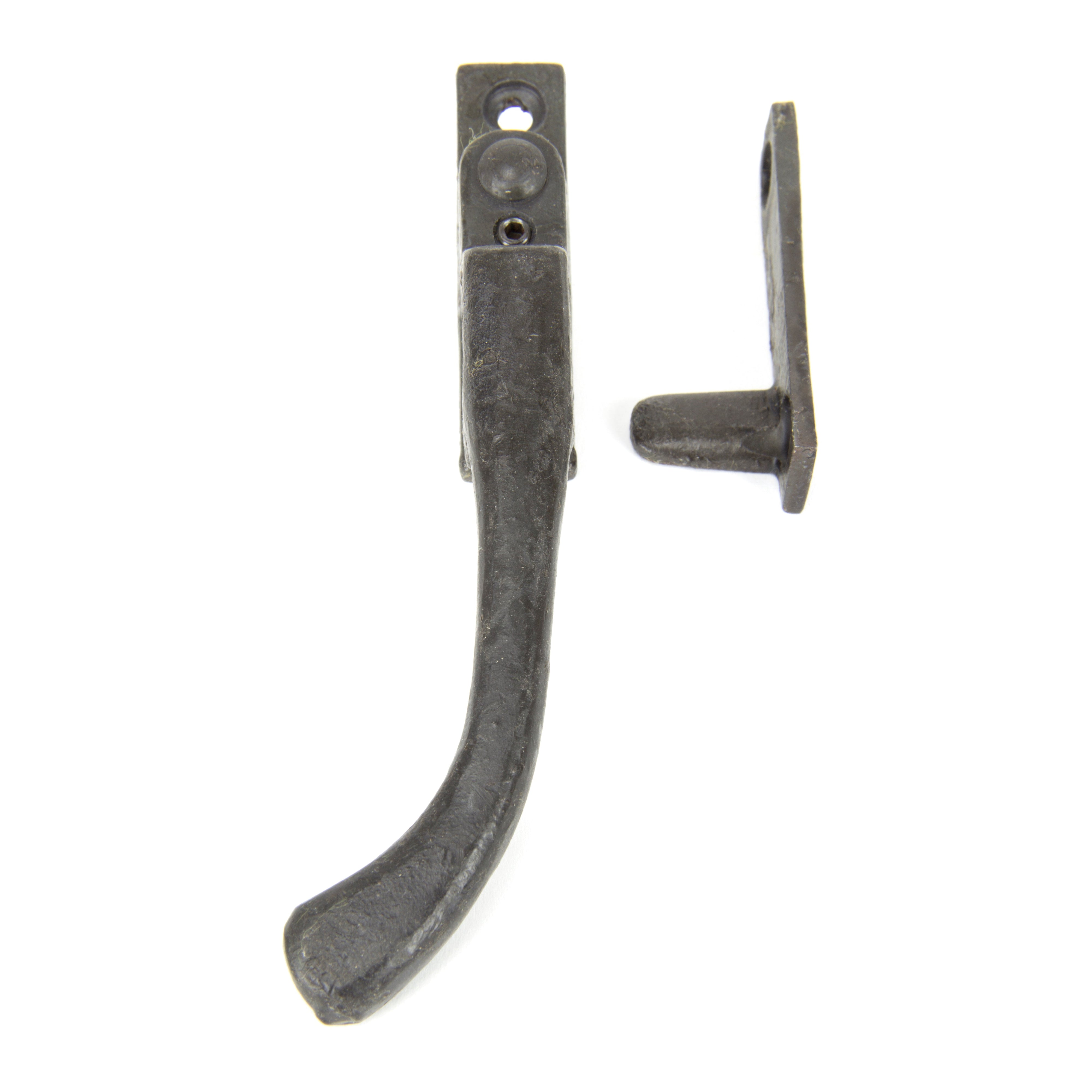 Beeswax Night-Vent Locking Peardrop Fastener - LH | From The Anvil-Night-Vent Fasteners-Yester Home