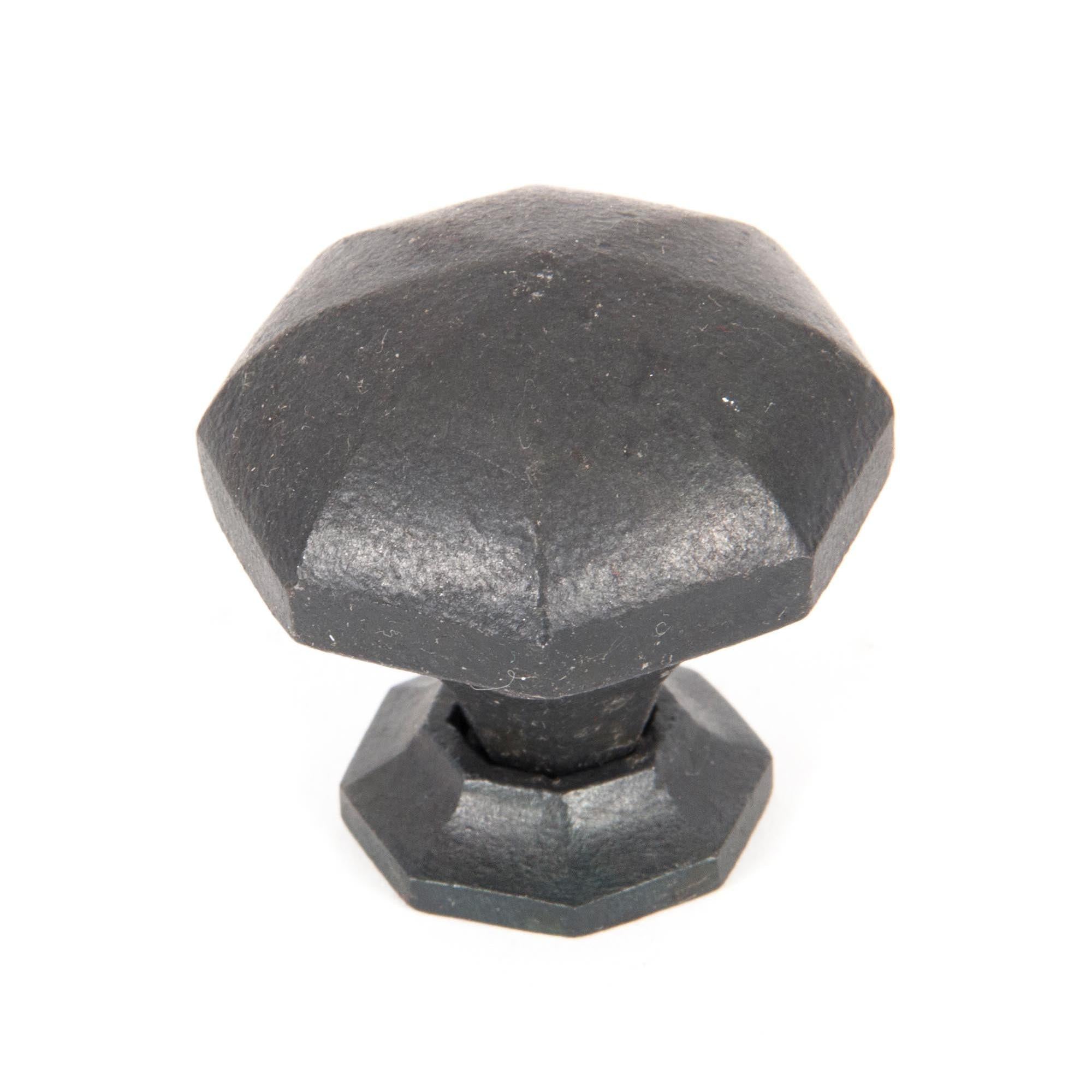 Beeswax Octagonal Cabinet Knob - Large | From The Anvil - Cabinet Knobs - From The Anvil - Yester Home