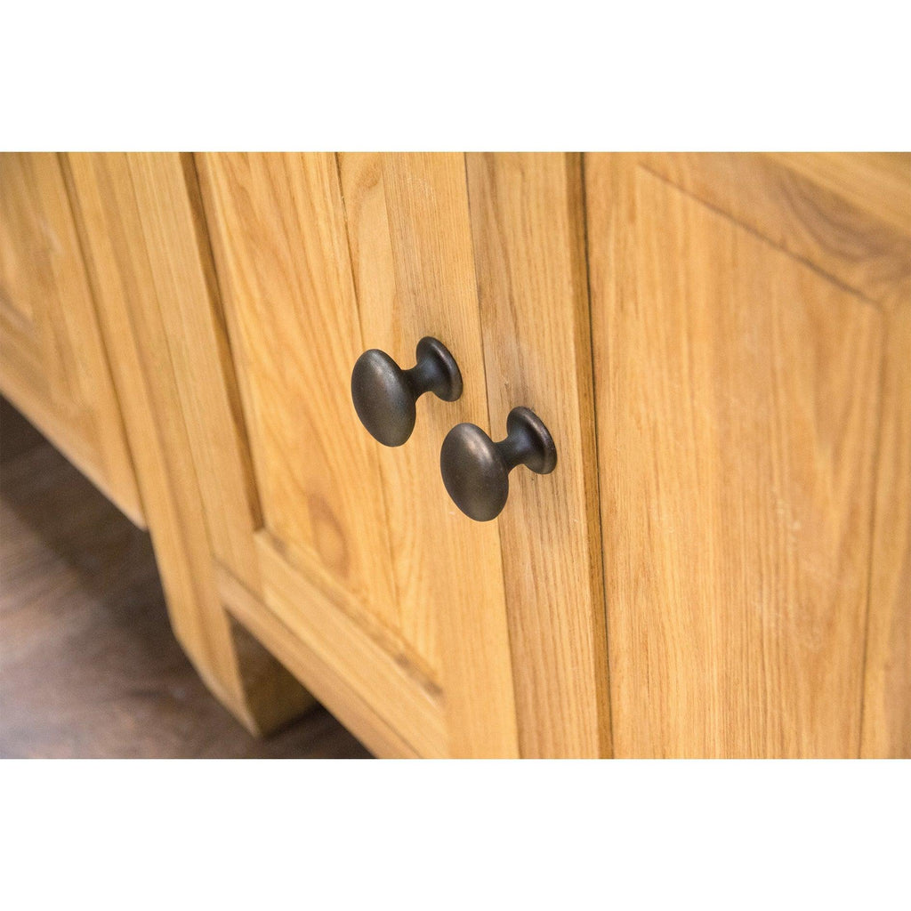 Beeswax Oval Cabinet Knob | From The Anvil-Cabinet Knobs-Yester Home