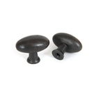 Beeswax Oval Cabinet Knob | From The Anvil - Cabinet Knobs - From The Anvil - Yester Home