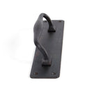 Beeswax Pull Handle on Backplate | From The Anvil-On Backplate-Yester Home