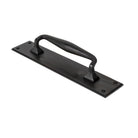 Beeswax Pull Handle on Backplate | From The Anvil - On Backplate - From The Anvil - Yester Home