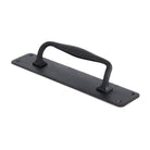 Beeswax Pull Handle on Backplate | From The Anvil-On Backplate-Yester Home
