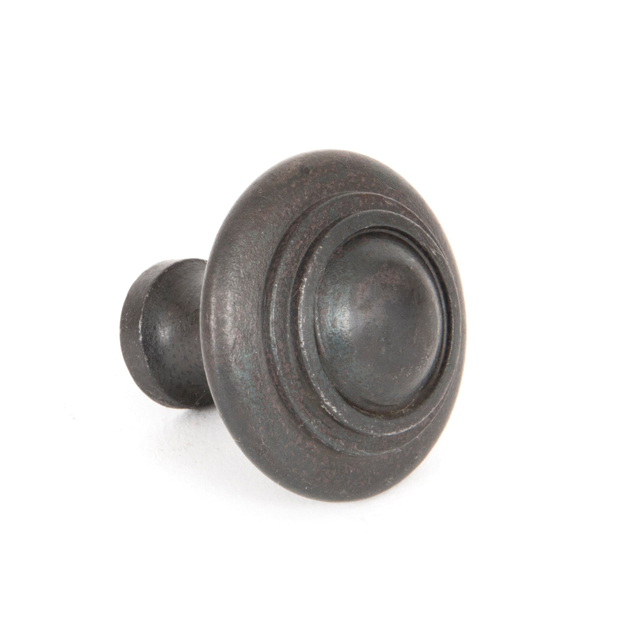 Beeswax Ringed Cabinet Knob - Large | From The Anvil-Cabinet Knobs-Yester Home