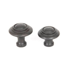 Beeswax Ringed Cabinet Knob - Large | From The Anvil - Cabinet Knobs - From The Anvil - Yester Home