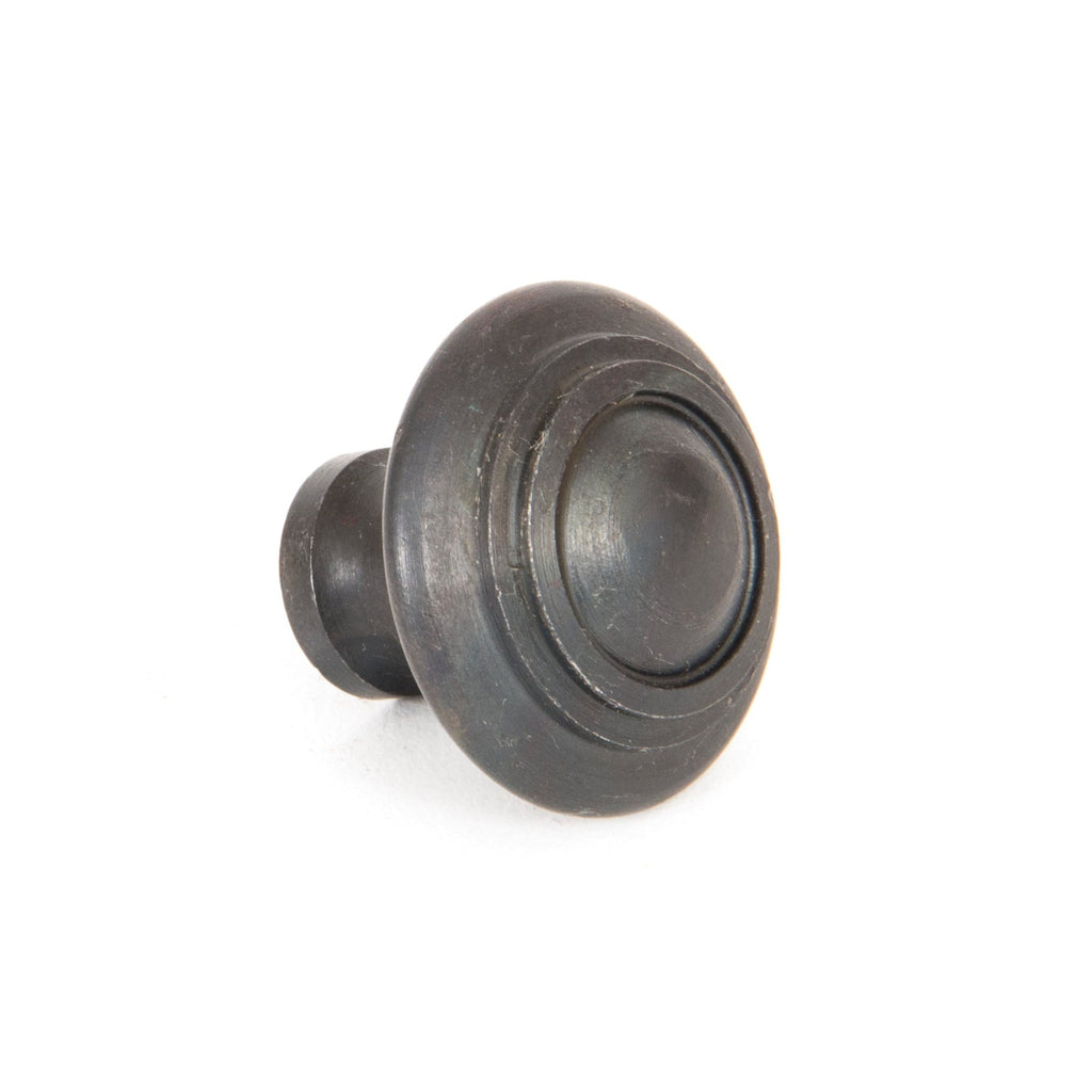 Beeswax Ringed Cabinet Knob - Small | From The Anvil