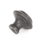 Beeswax Ringed Cabinet Knob - Small | From The Anvil-Cabinet Knobs-Yester Home