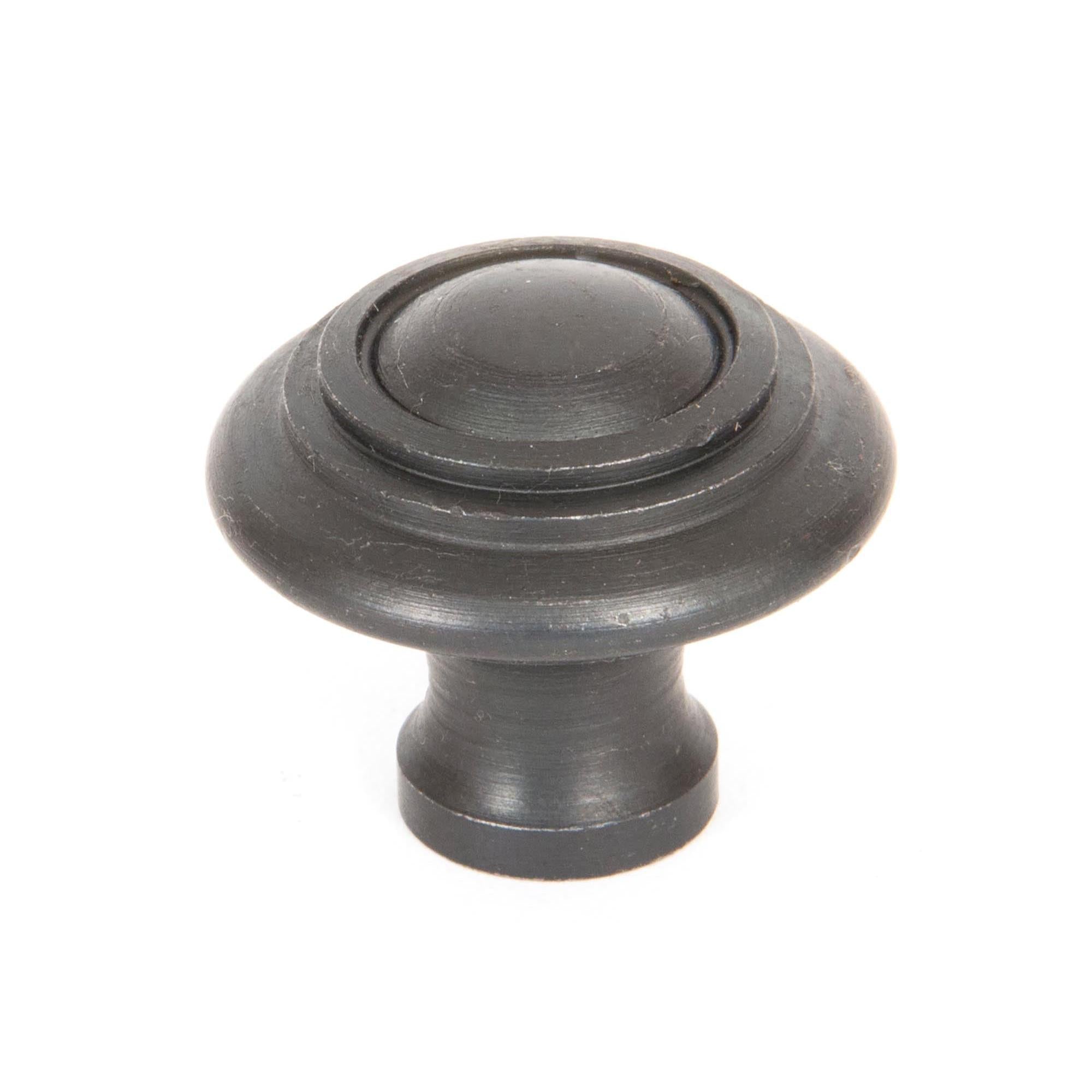 Beeswax Ringed Cabinet Knob - Small | From The Anvil - Cabinet Knobs - From The Anvil - Yester Home