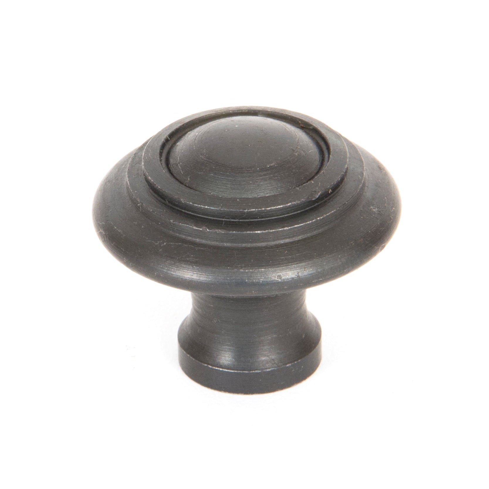 Beeswax Ringed Cabinet Knob - Small | From The Anvil-Cabinet Knobs-Yester Home