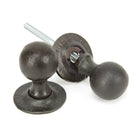 Beeswax Round Mortice/Rim Knob Set | From The Anvil-Mortice Knobs-Yester Home