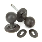 Beeswax Round Mortice/Rim Knob Set | From The Anvil - Mortice Knobs - From The Anvil - Yester Home