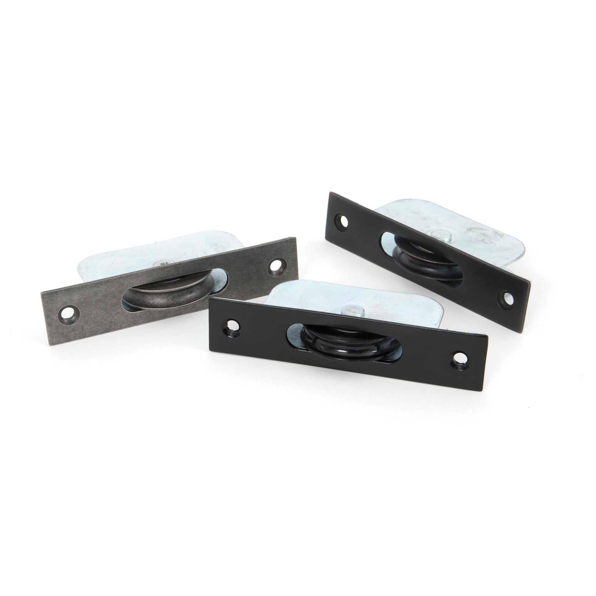 Beeswax Square Ended Sash Pulley 75kg | From The Anvil - Sash Pulleys - From The Anvil - Yester Home