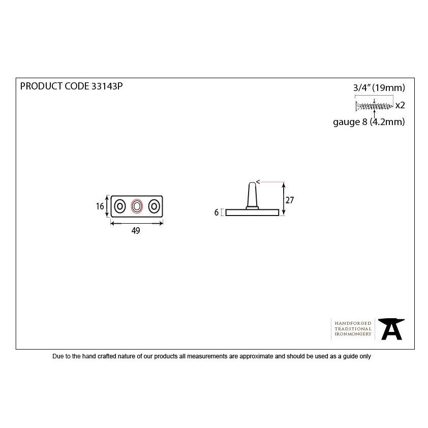 Beeswax Stay Pin | From The Anvil-Stay Pins-Yester Home