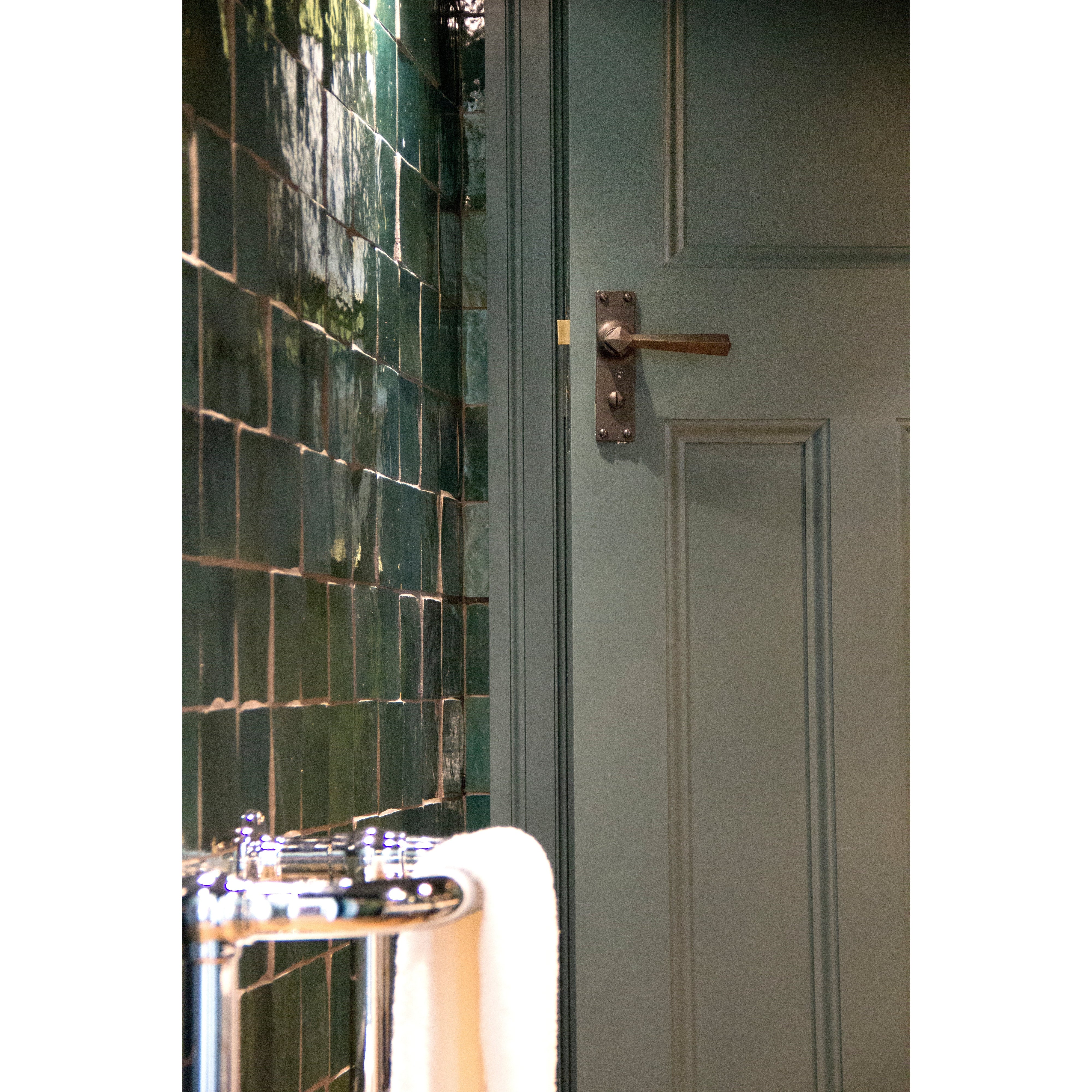 Beeswax Straight Lever Bathroom Set | From The Anvil-Lever Bathroom-Yester Home