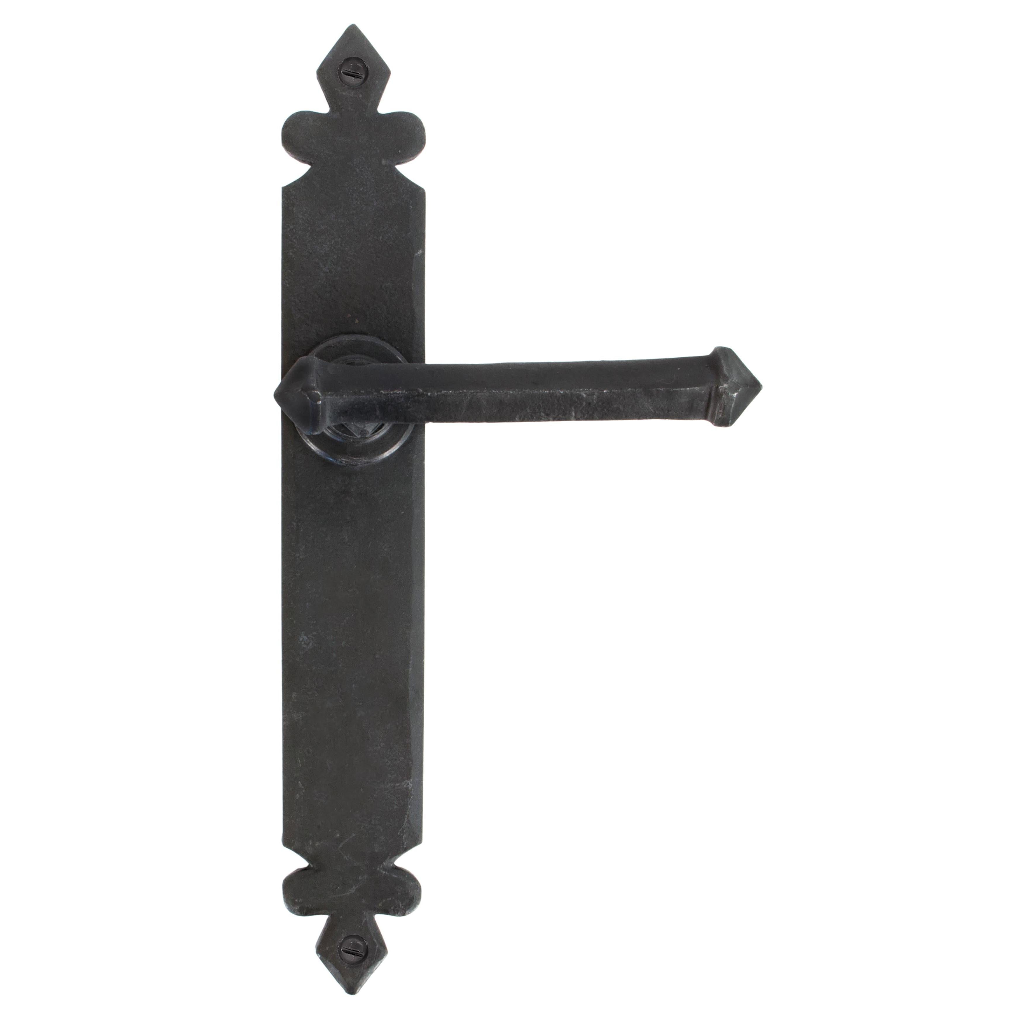 Beeswax Tudor Lever Latch Set | From The Anvil - Lever Latch - From The Anvil - Yester Home