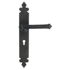 Beeswax Tudor Lever Lock Set | From The Anvil-Lever Lock-Yester Home