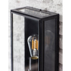 Belgrave Outdoor Lantern, Tall in Carbon - Steel-Outdoor Lighting-Yester Home
