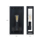 Belgrave Outdoor Lantern, Tall in Carbon - Steel-Outdoor Lighting-Yester Home