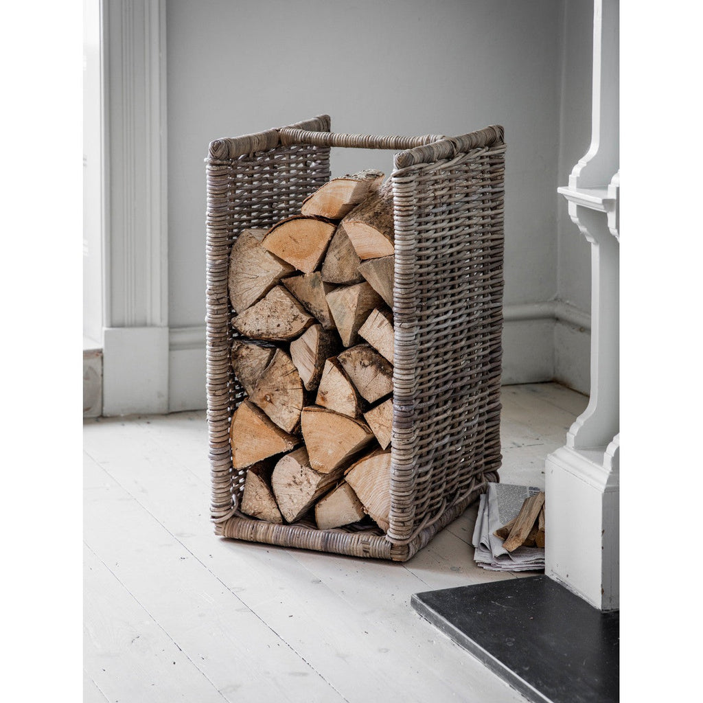Bembridge Log Holder | Natural - Log Storage & Baskets - Garden Trading - Yester Home