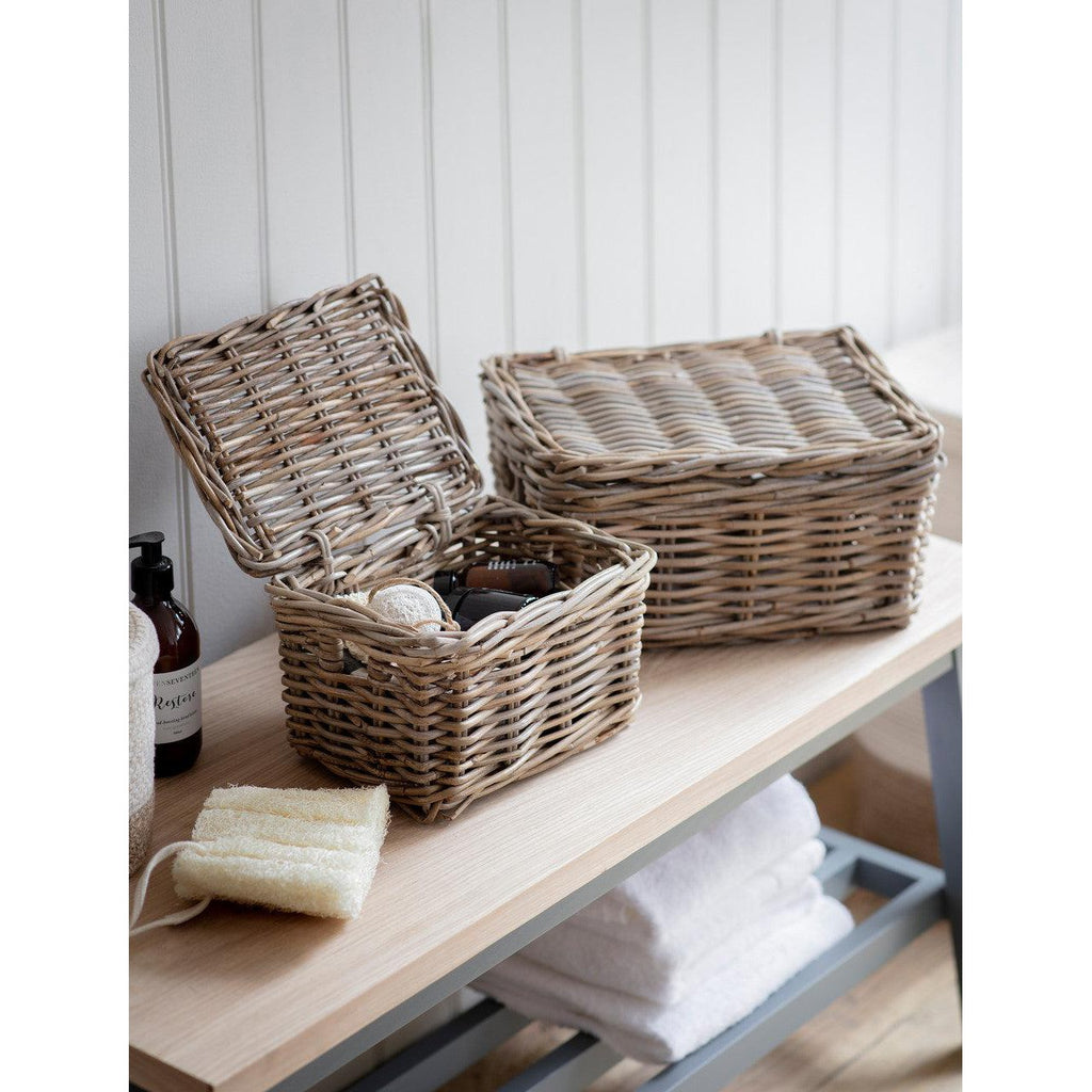 Bembridge Storage Baskets | Set of 2 | Natural - Baskets - Garden Trading - Yester Home