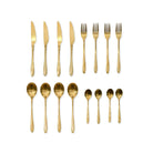 Birley Cutlery Set | 16 Piece | Brass Finish - Serveware - Garden Trading - Yester Home