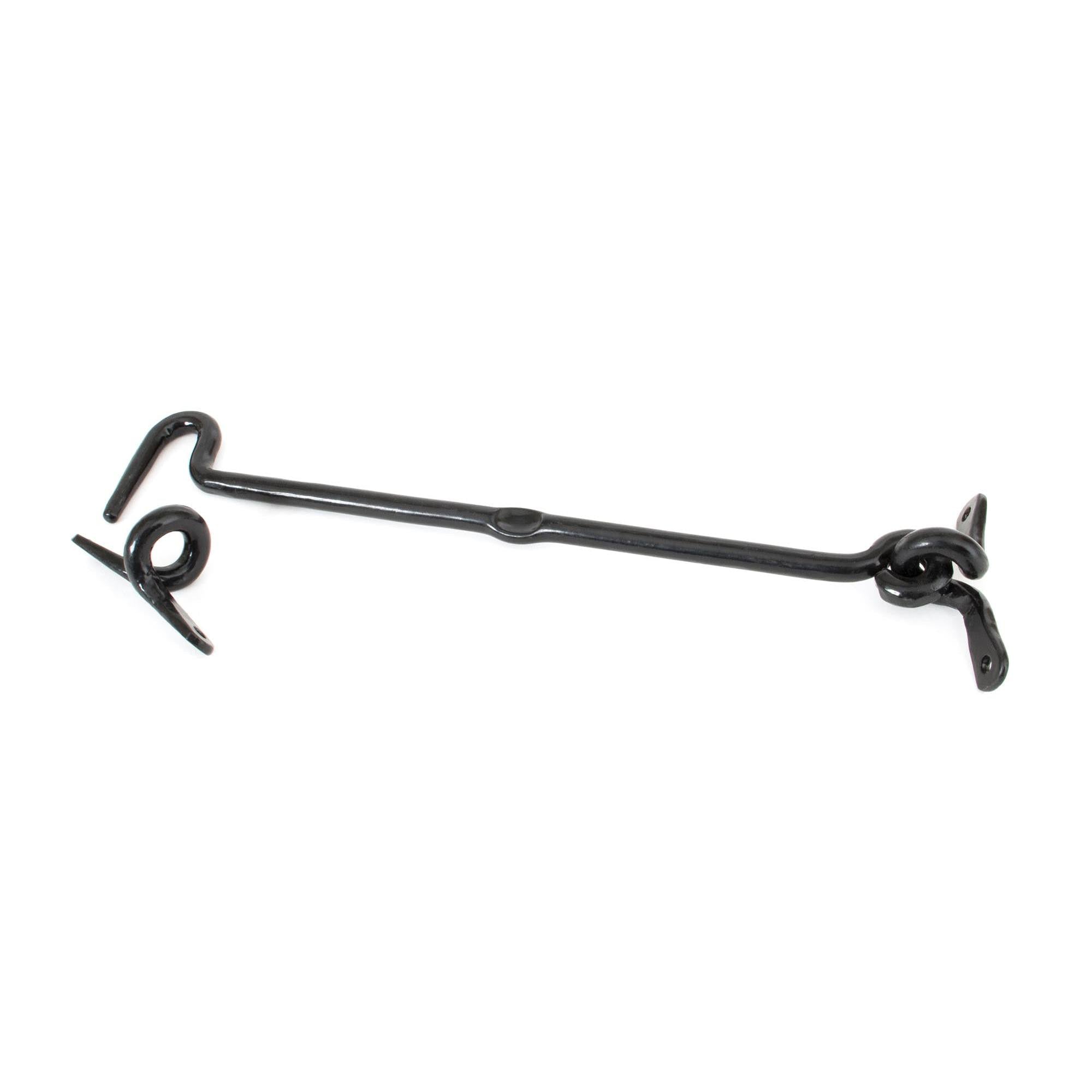 Black 10" Forged Cabin Hook | From The Anvil - Cabin Hooks - From The Anvil - Yester Home