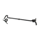 Black 10" Forged Cabin Hook | From The Anvil-Cabin Hooks-Yester Home