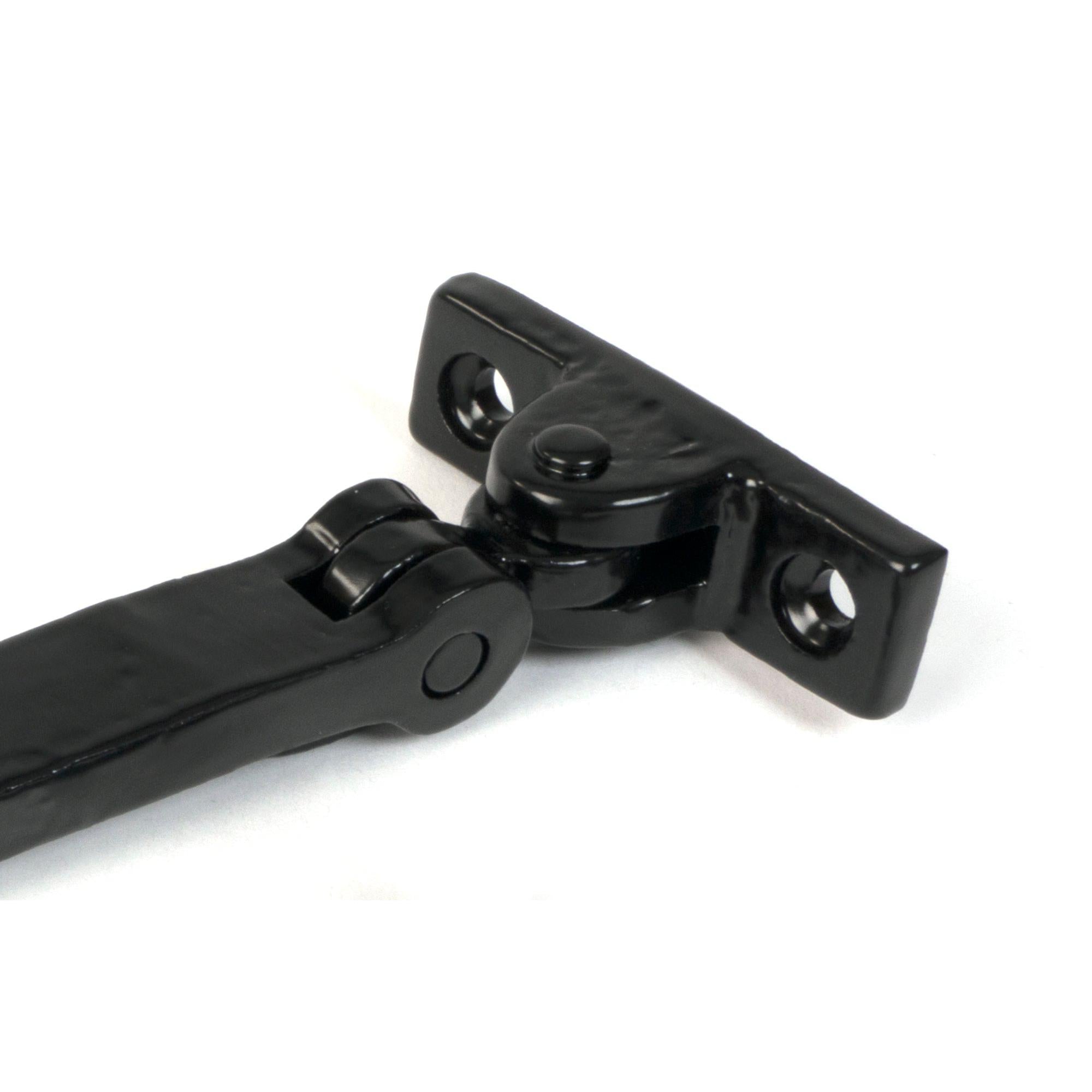 Black 10" Hammered Newbury Stay | From The Anvil - Stays - From The Anvil - Yester Home