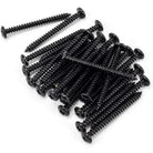 Black 10x2" Round Head Screws (25) | From The Anvil - Screws & Bolts - From The Anvil - Yester Home
