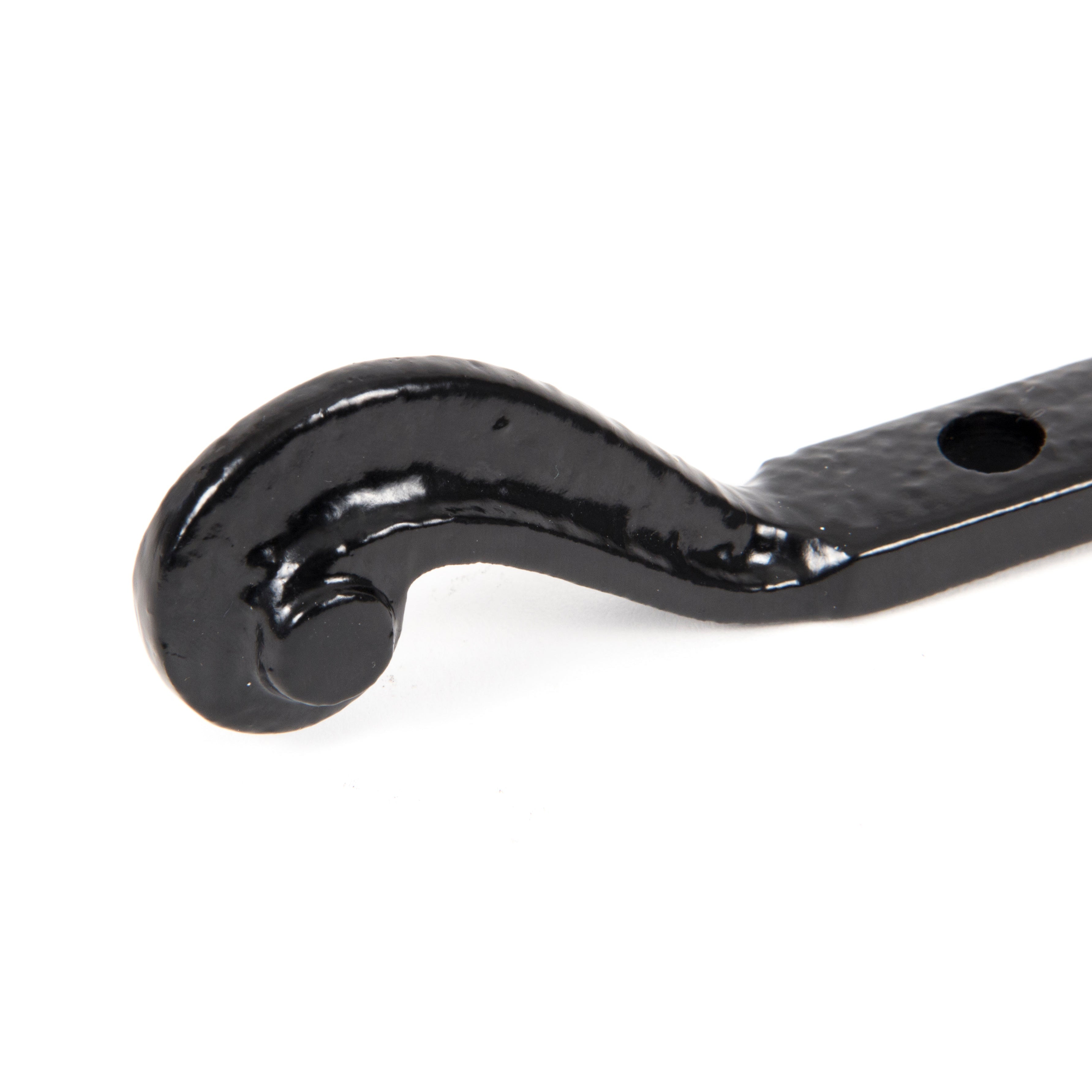 Black 11" Rosehead Stay | From The Anvil-Stays-Yester Home