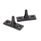 Black 11" Rosehead Stay | From The Anvil - Stays - From The Anvil - Yester Home