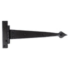 Black 12" Arrow Head T Hinge (pair) | From The Anvil - T Hinges - From The Anvil - Yester Home