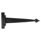 Black 12" Arrow Head T Hinge (pair) | From The Anvil-T Hinges-Yester Home