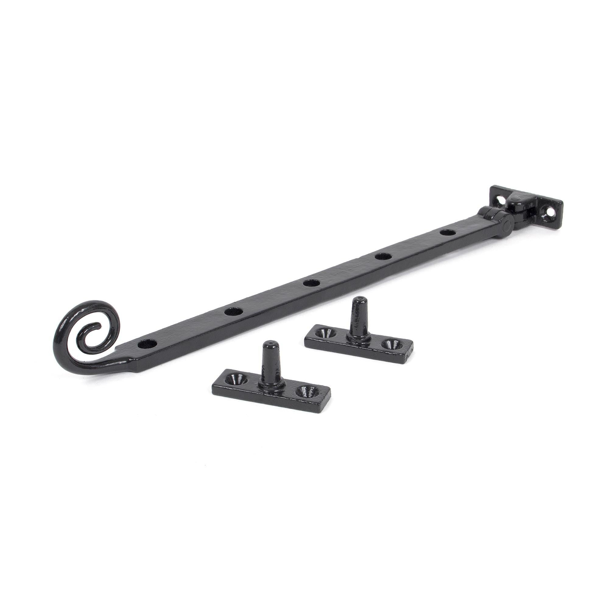 Black 12" Cast Monkeytail Stay | From The Anvil - Stays - From The Anvil - Yester Home