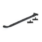 Black 12" Cast Peardrop Stay | From The Anvil-Stays-Yester Home