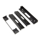 Black ½" Euro Dead Lock Rebate Kit | From The Anvil-Deadlocks & Deadbolts-Yester Home