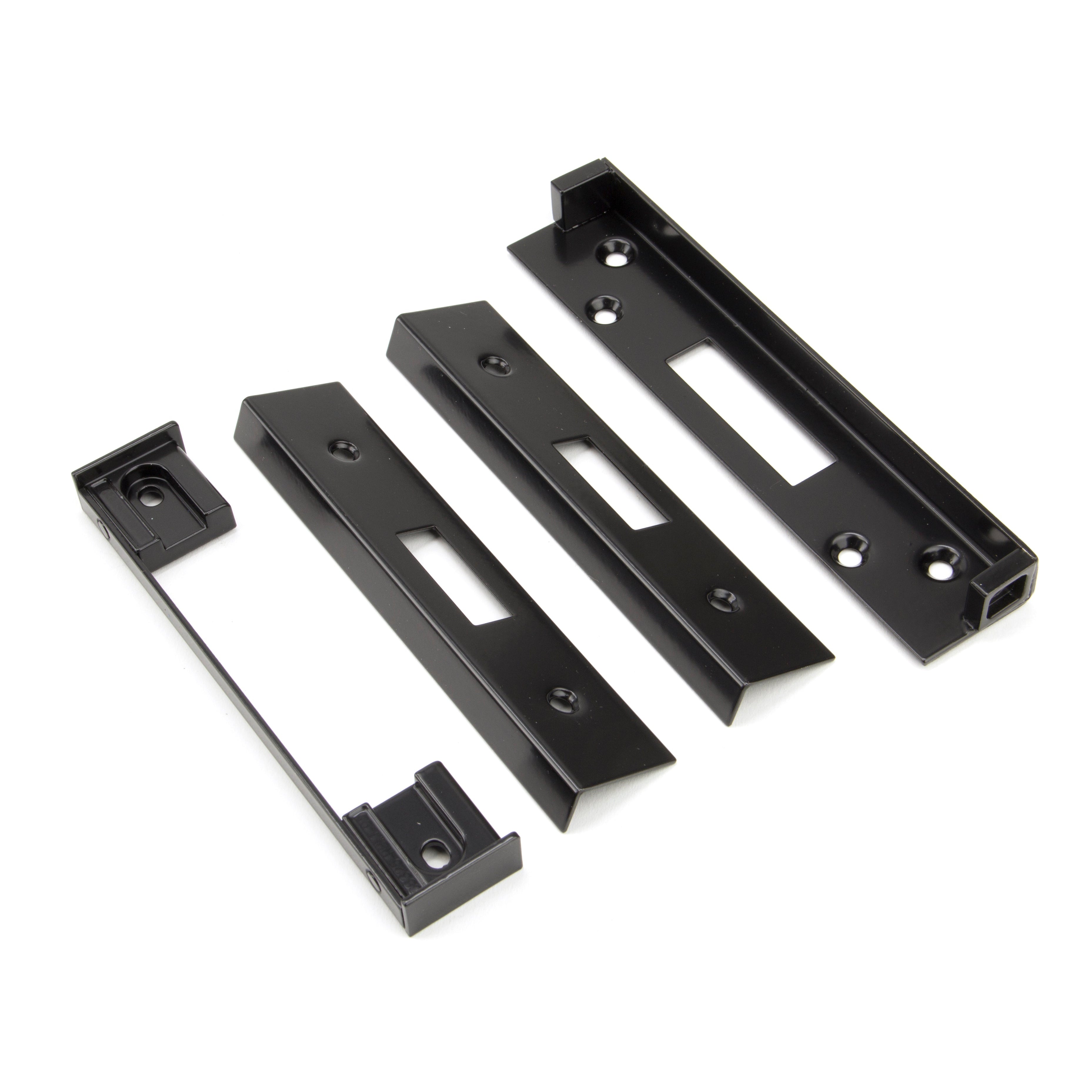 Black ½" Euro Dead Lock Rebate Kit | From The Anvil-Deadlocks & Deadbolts-Yester Home