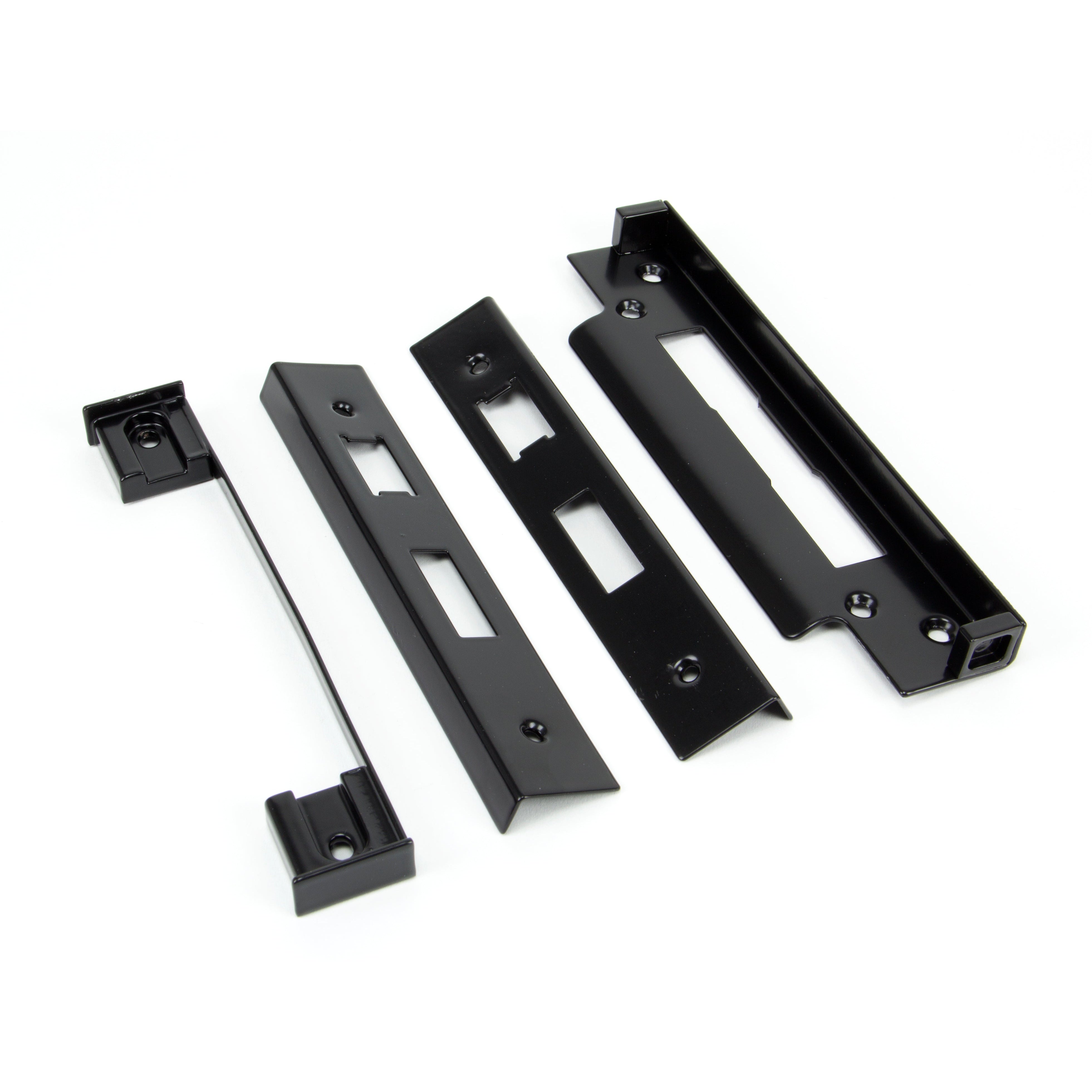 Black ½" Euro Sash Lock Rebate Kit | From The Anvil-Euro Locks-Yester Home