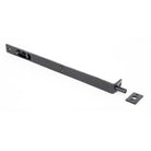 Black 12" Flush/Slide Door Bolt | From The Anvil - Bolts - From The Anvil - Yester Home