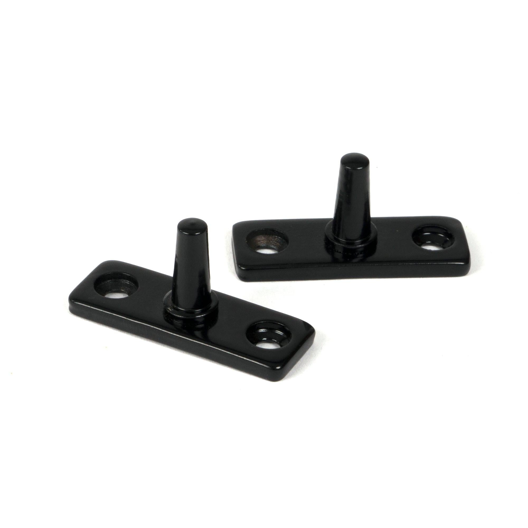 Black 12" Hammered Newbury Stay | From The Anvil - Stays - From The Anvil - Yester Home