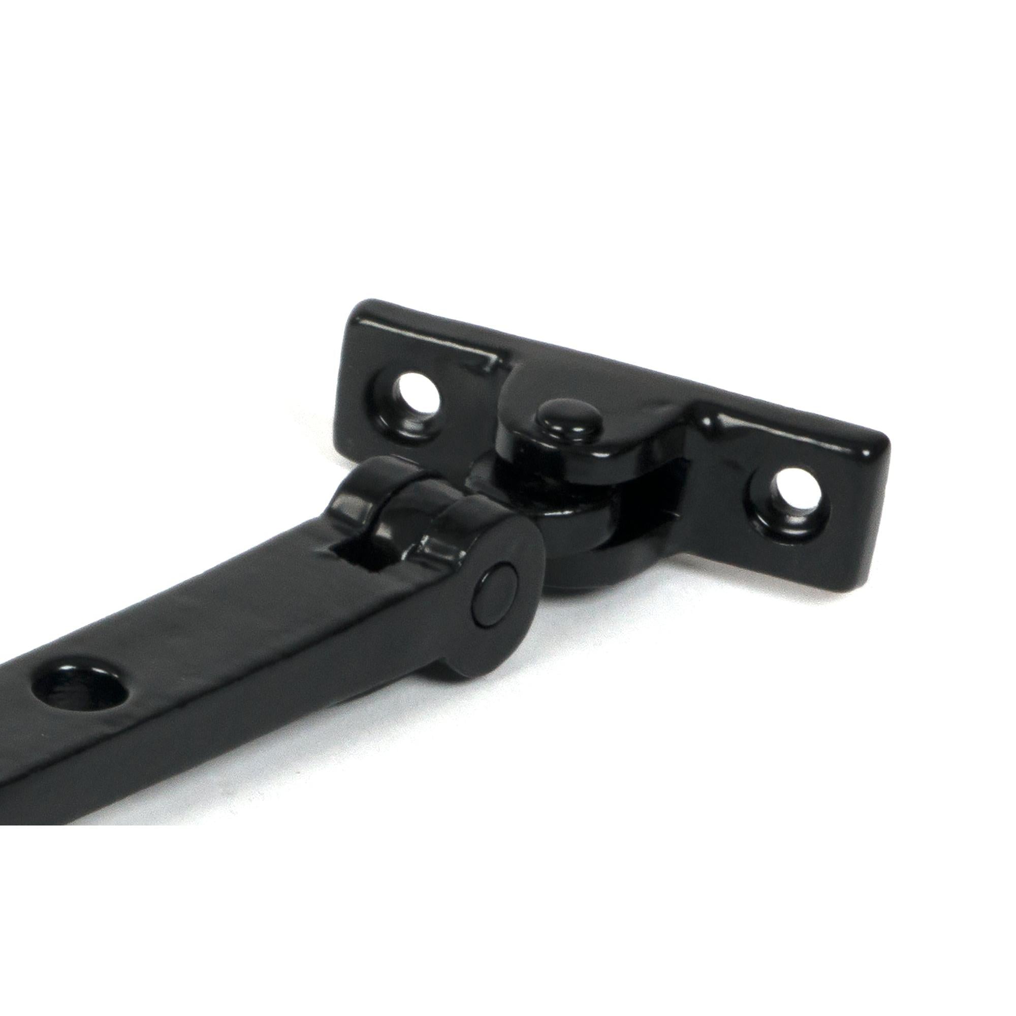 Black 12" Hammered Newbury Stay | From The Anvil - Stays - From The Anvil - Yester Home