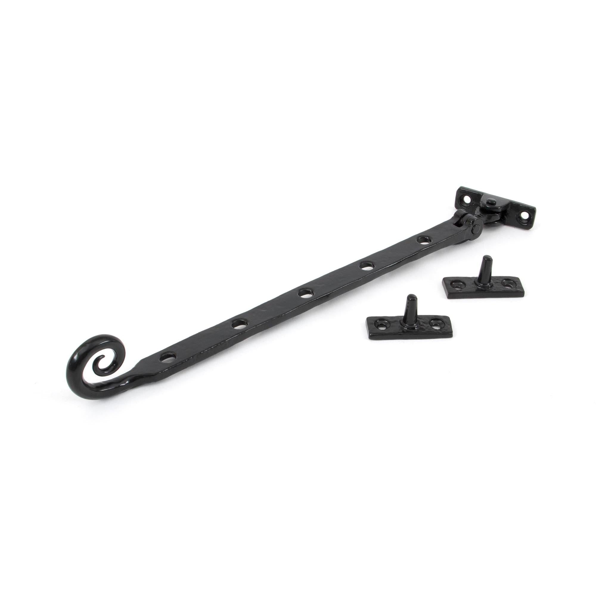 Black 12" Handmade Monkeytail Stay | From The Anvil - Stays - From The Anvil - Yester Home