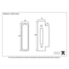 Black ½" Rebate Kit For 90247 | From The Anvil-Horizontal Locks-Yester Home