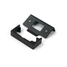 Black ½" Rebate Kit for Tubular Mortice Latch | From The Anvil - Latches - From The Anvil - Yester Home