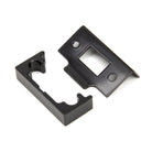 Black ½" Rebate Kit for Tubular Mortice Latch | From The Anvil-Latches-Yester Home