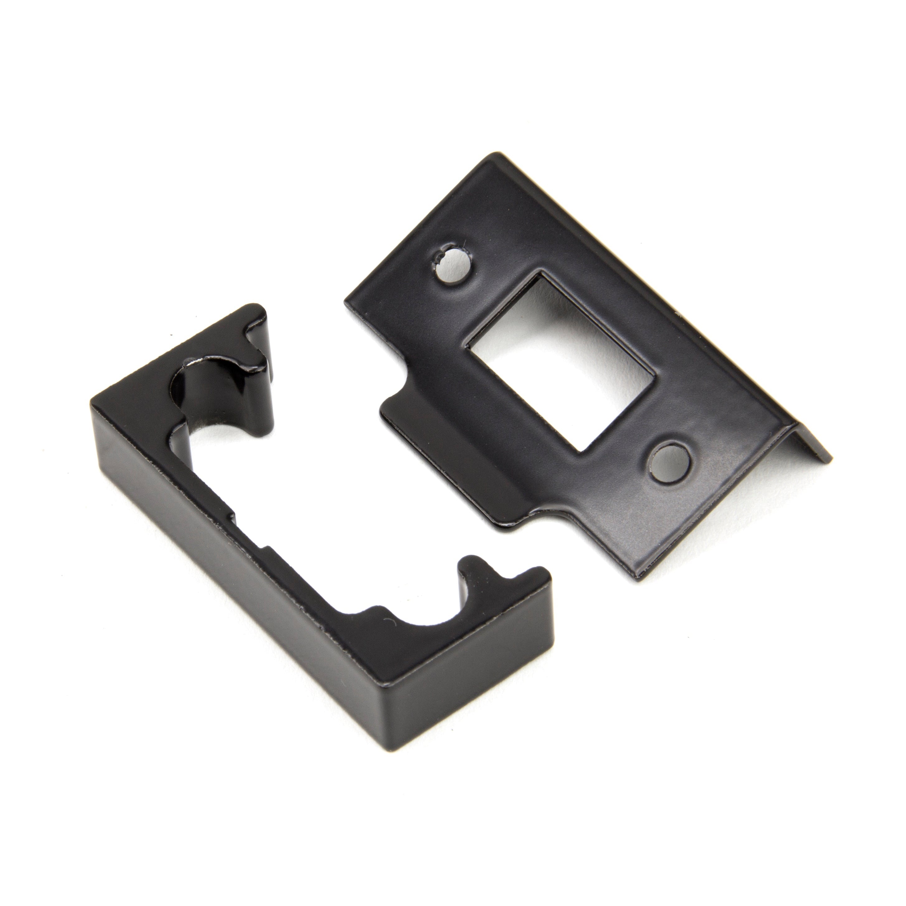 Black ½" Rebate Kit for Tubular Mortice Latch | From The Anvil-Latches-Yester Home