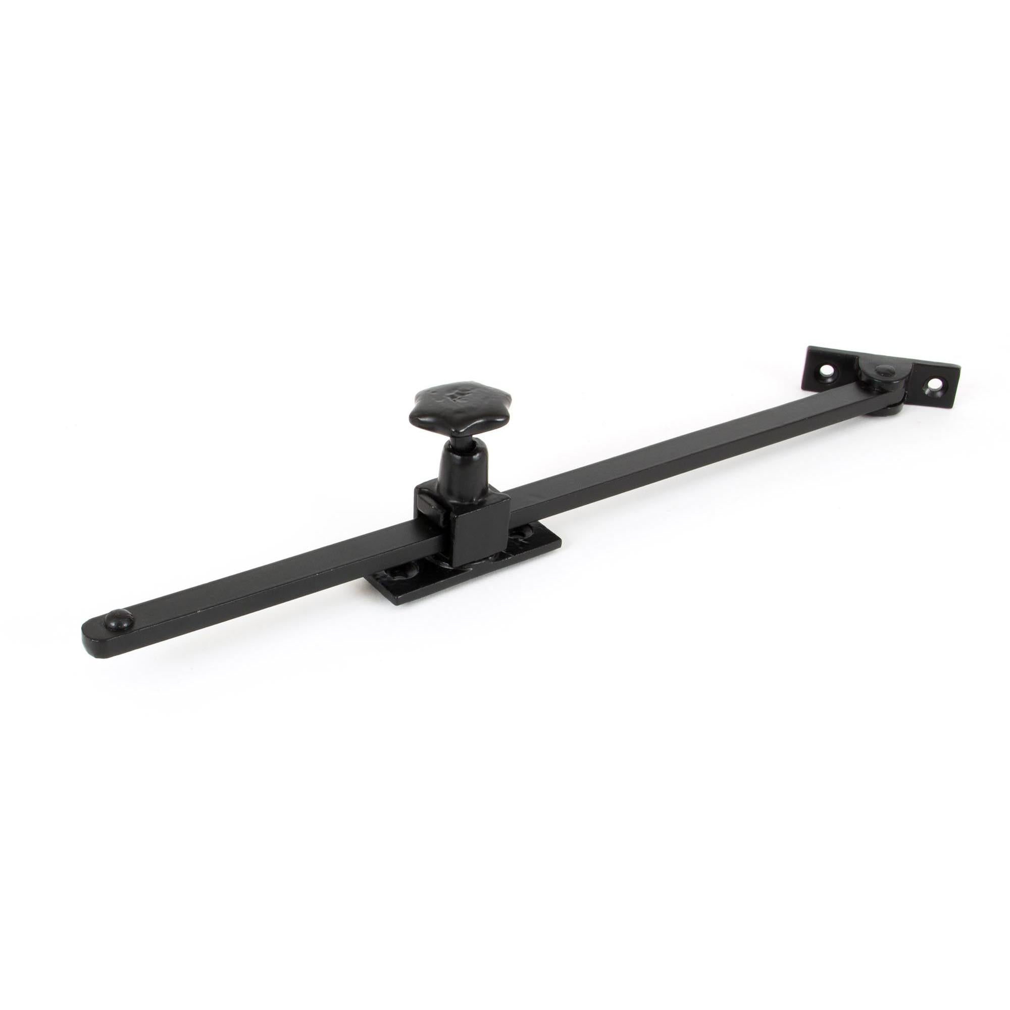 Black 12" Sliding Stay | From The Anvil - Stays - From The Anvil - Yester Home