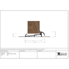 Black 1219mm OUM/4 Threshold | From The Anvil - Thresholds - From The Anvil - Yester Home