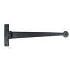 Black 15" Penny End T Hinge (pair) | From The Anvil - T Hinges - From The Anvil - Yester Home