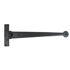 Black 15" Penny End T Hinge (pair) | From The Anvil-T Hinges-Yester Home